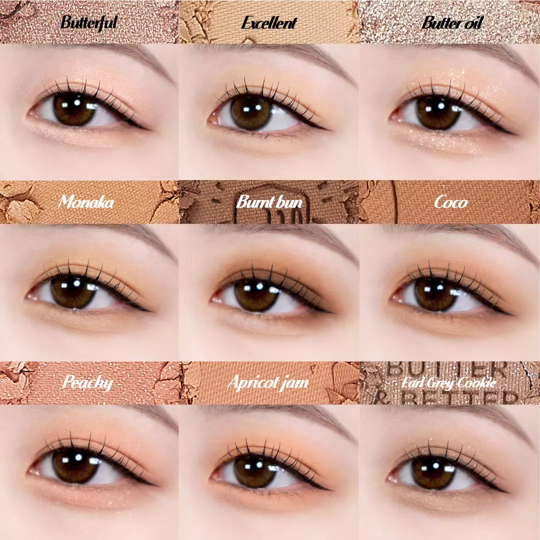 Holika Holika My Fave Mood Eye Palette (Butter & Better Collection)