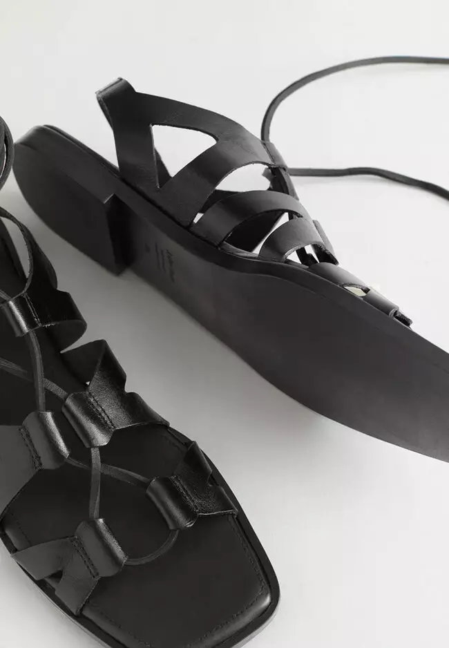 Leather Gladiator Sandals