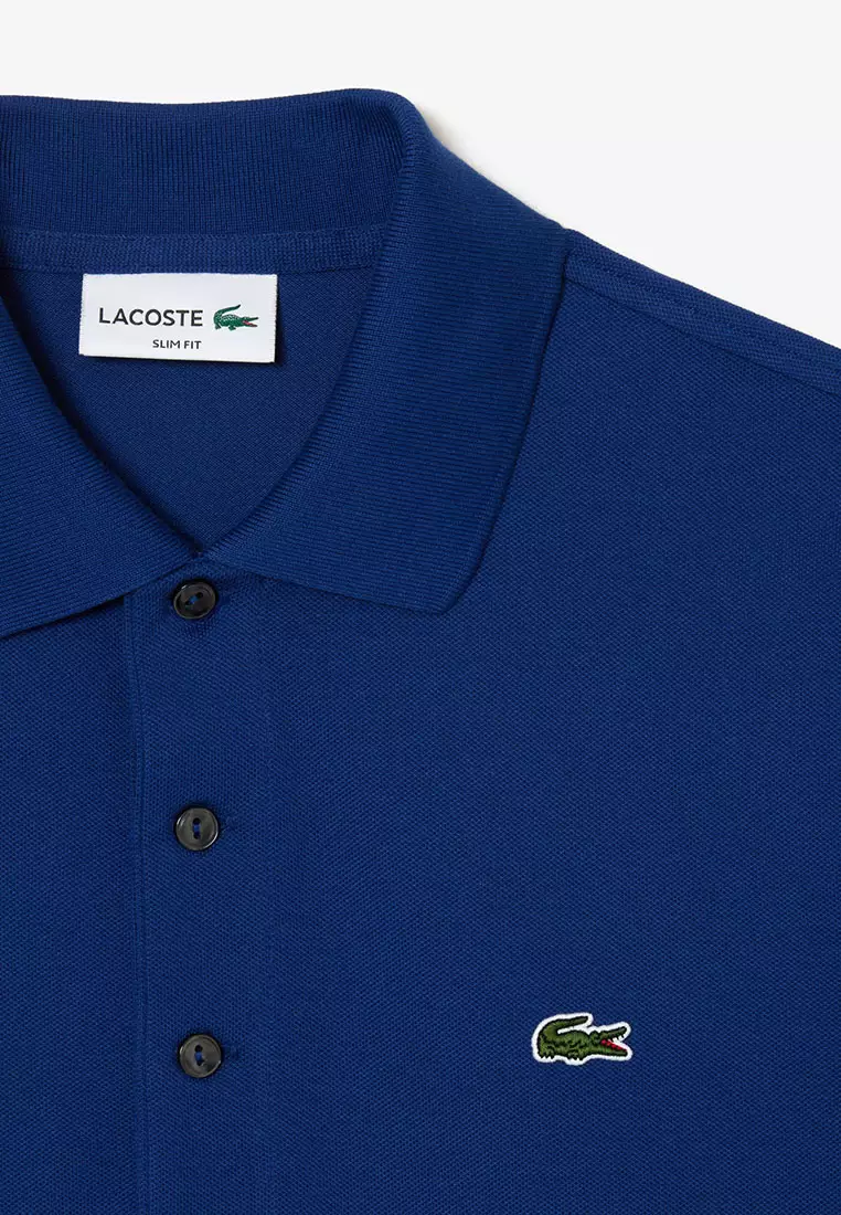 Slim Fit Stretch Piqué Polo Shirt