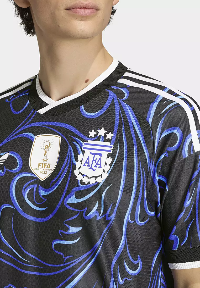 Argentina 26 Away Authentic Jersey Top