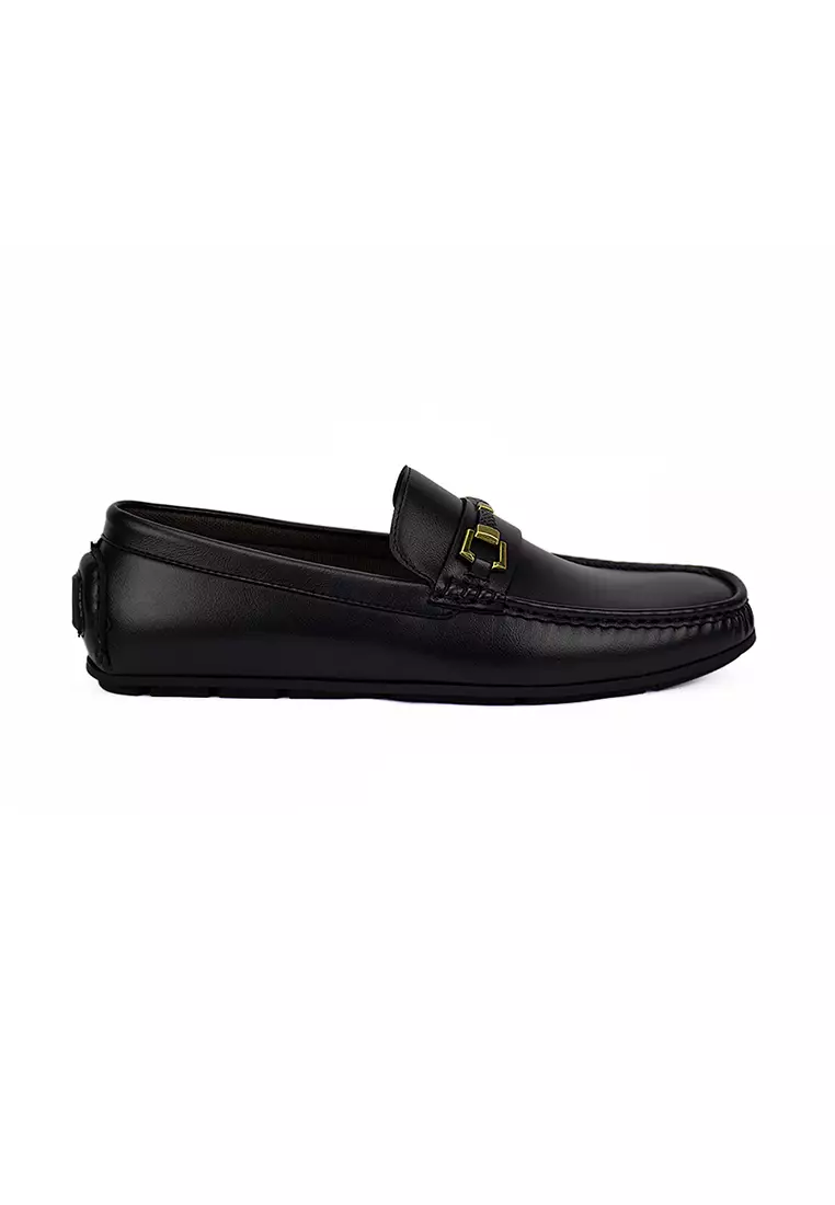 Discount on Mario D' boro Runway  shoes - SKU: Men's Casual Loafers Shoes MW 22366 Black