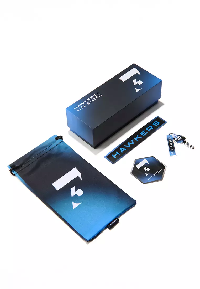 Hawkers X Alex Marquez - Aspen Eco Sunglasses for Men and Women, Unisex. Official Product Designed in Spain