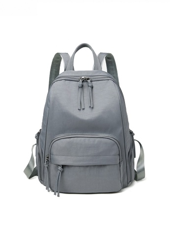 Twenty Eight Shoes grey Casual Chic Nylon Oxford Backpack JW CL-C2890 56F51ACCA4BFD5GS_1