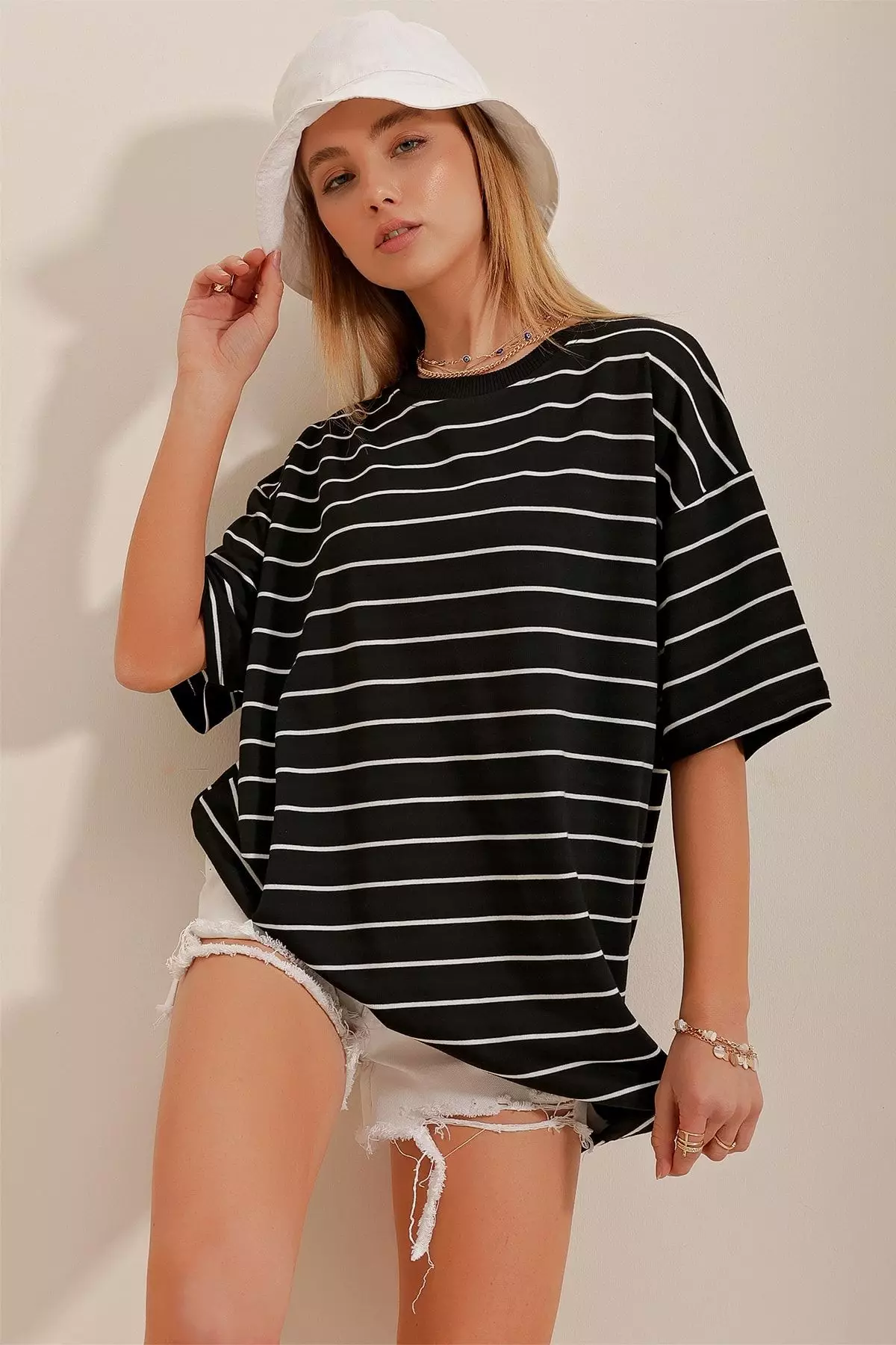 Striped Oversize T-Shirt
