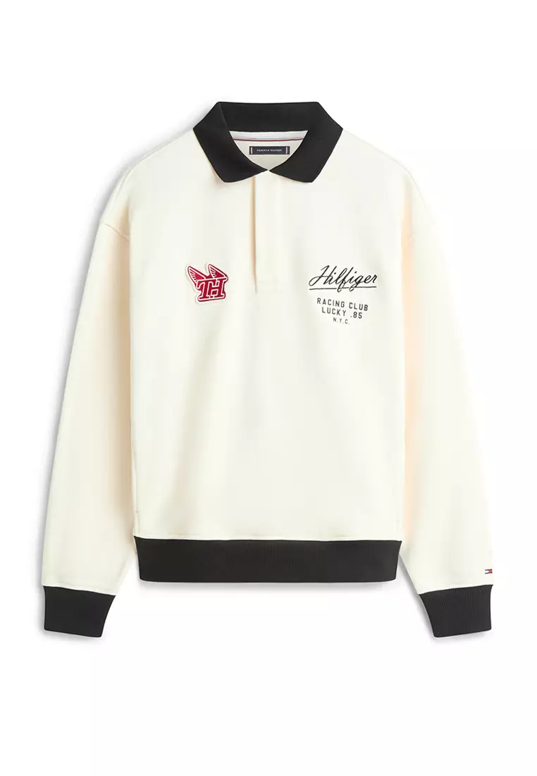 現代休閒運動風恤衫領衛衣 - TH Mainline