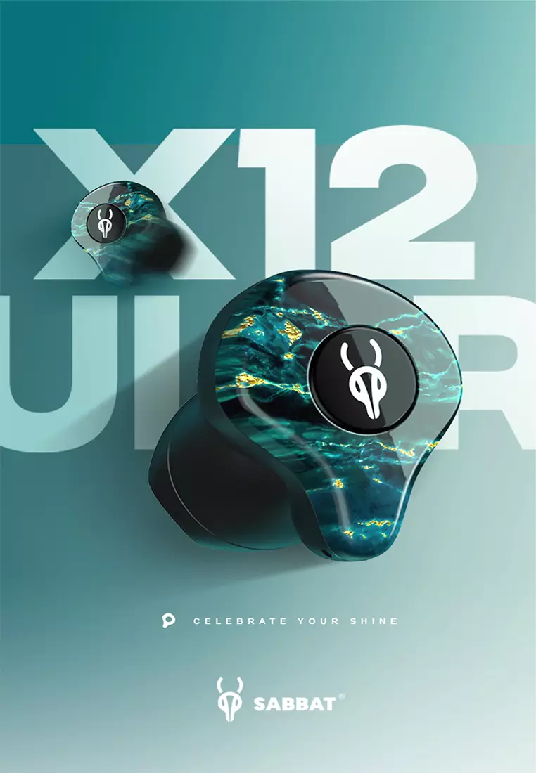 Buy Sabbat X12 Ultra Marble Series (Dream Stone) Bluetooth Earbuds True ...