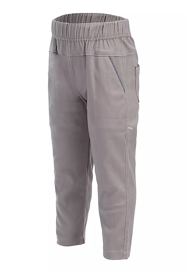 Presleyy Celana Chino Panjang Anak Laki-laki Skinny Pants Stretch Material Cotton Twill ORIGINAL - Cream