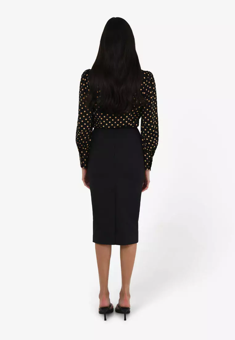 Safira Midi Pencil Skirt