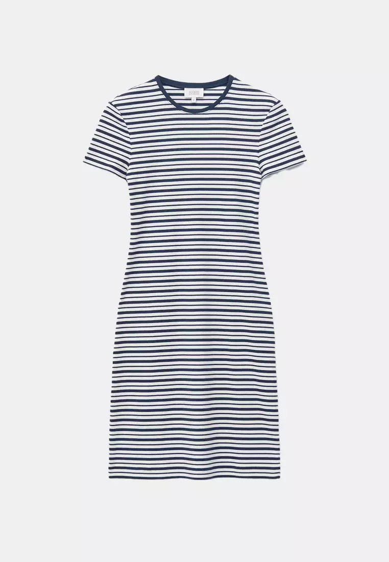 Cotton Jersey Mini Dress