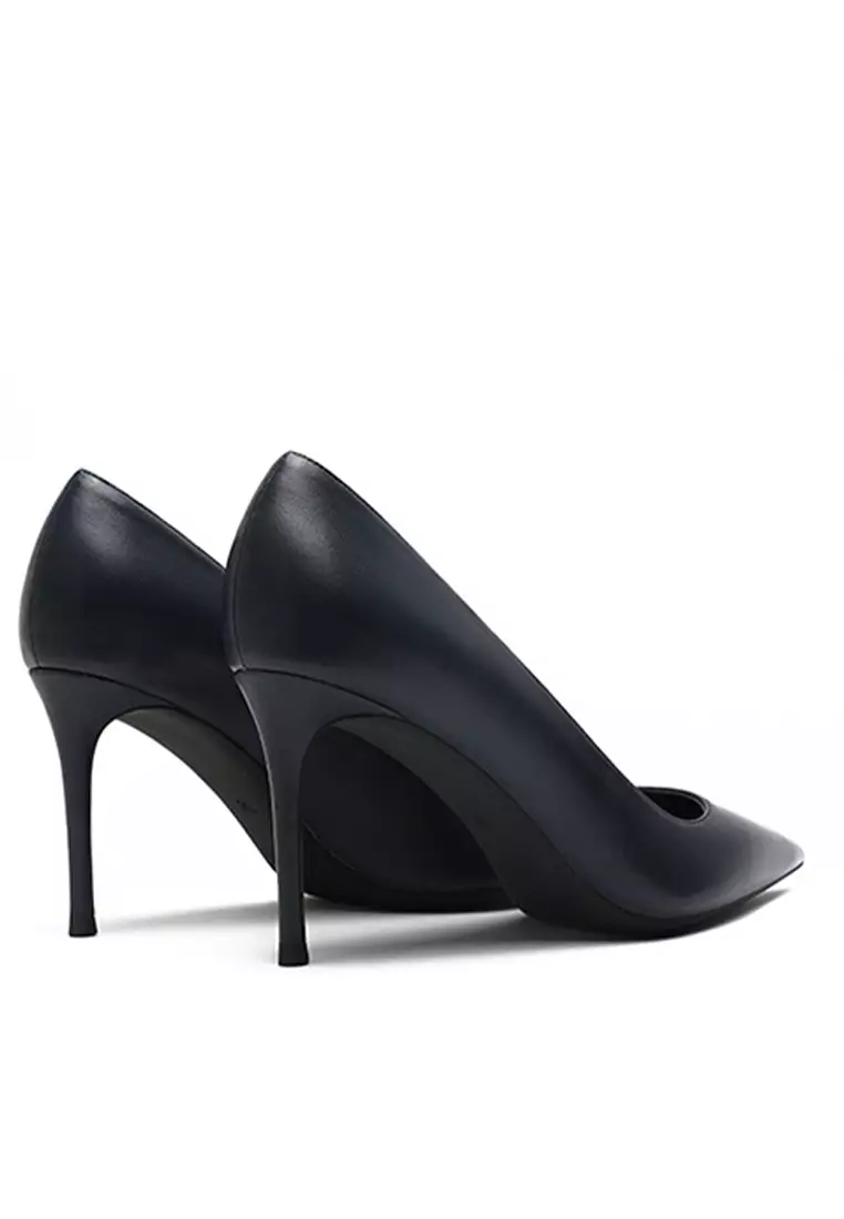 8CM Uniform Pointed High Heel Shoes HZL181