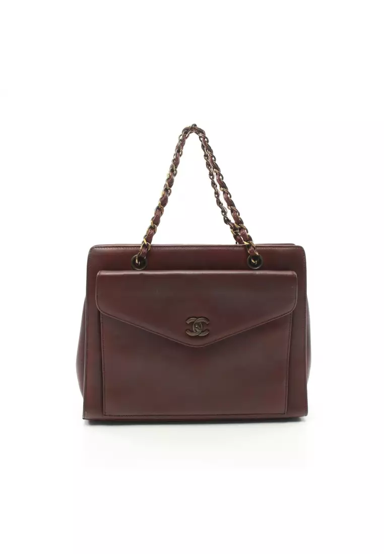 Chanel store brown tote