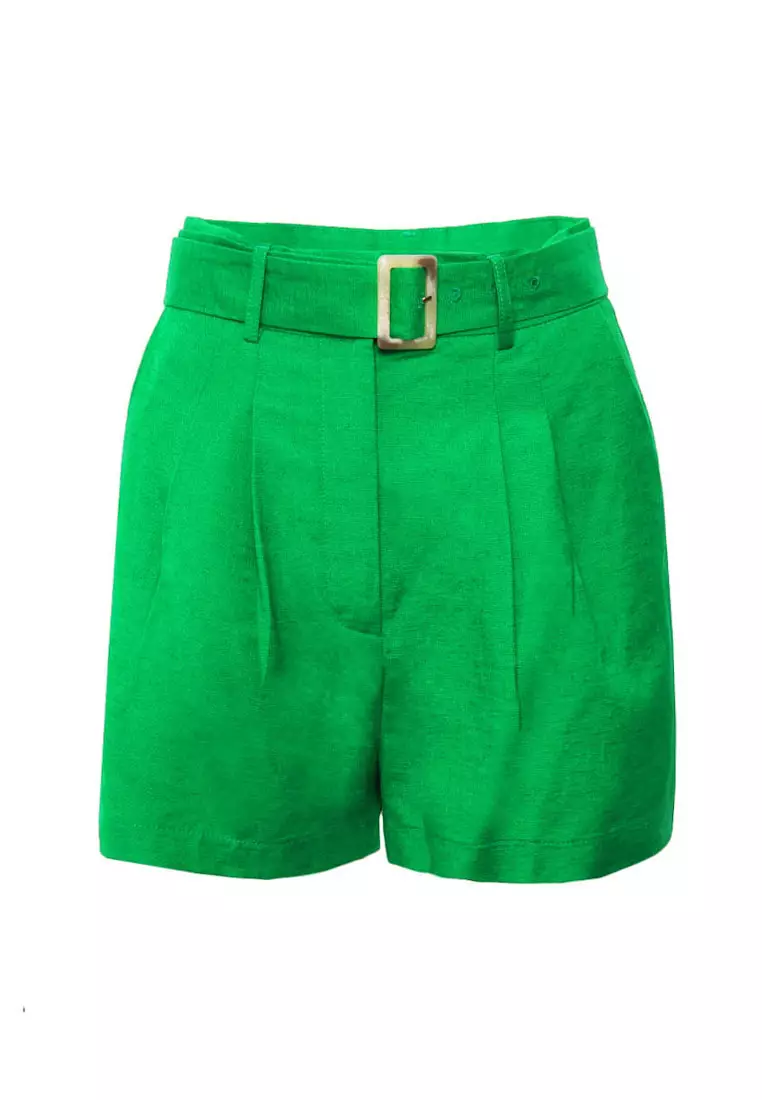 Annie Linen Blended Shorts