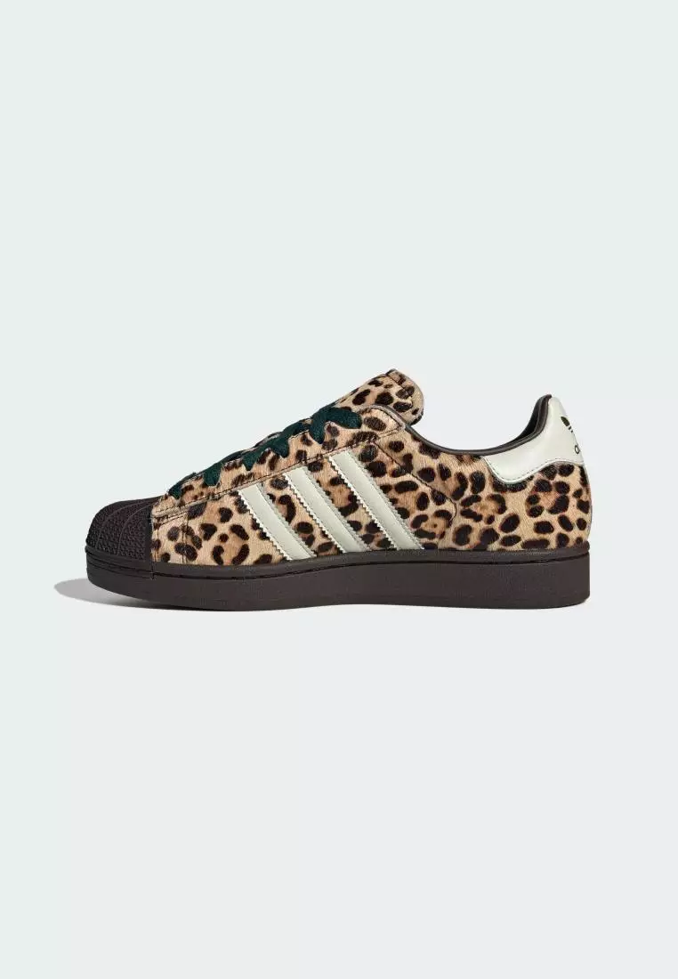 Lifestyle Superstar II Shoes Women Brown KI4203