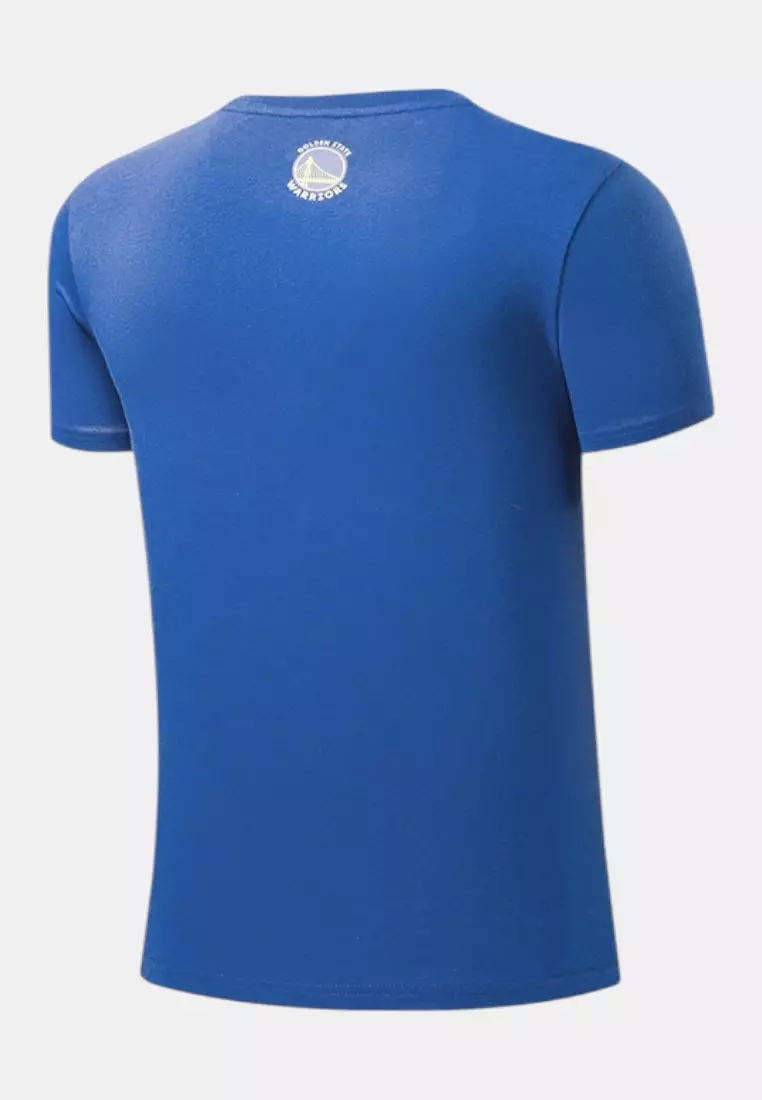 Basics Primary Logo Golden State Warriors Regular Fit Mens T-Shirt