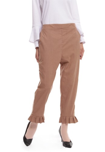 Under Pleated Pants Mocca