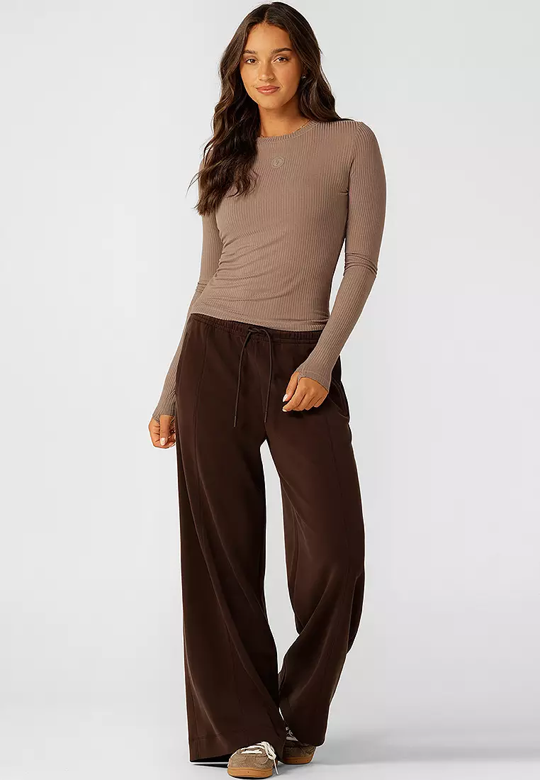 Movement Long Sleeves Rib Top