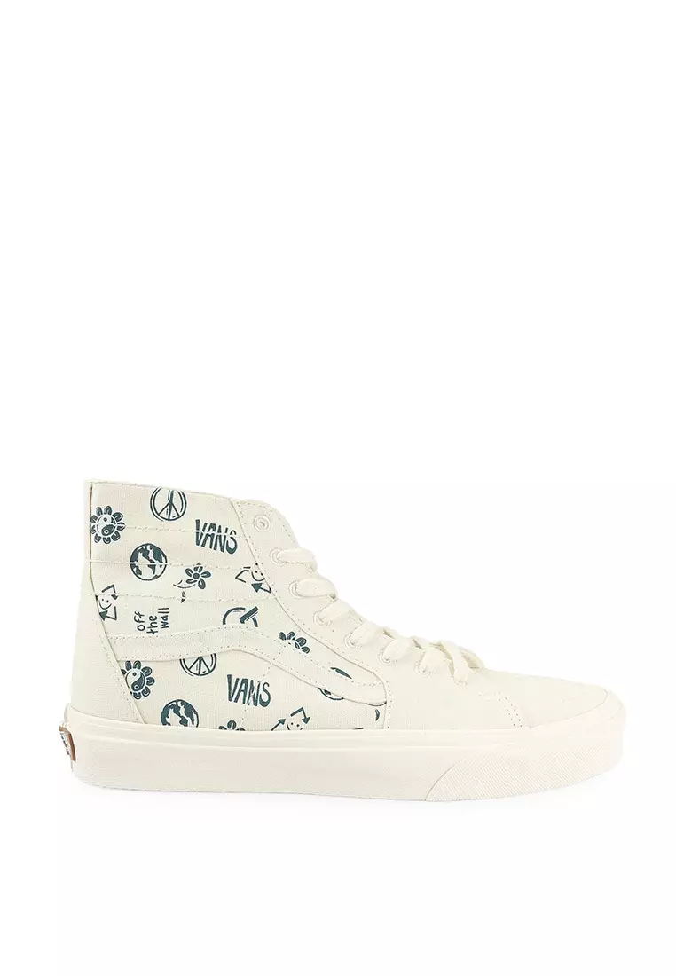 vans canvas sk8 hi tapered shoes