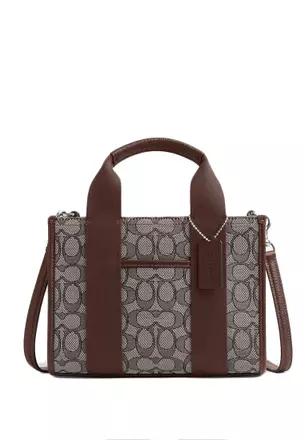 COACH ほぼ新品　売りキリ　Sサイズ！　モテモテ Buy COACH Coach Smith Tote Bag 24 In Signature Jacquard - Oak