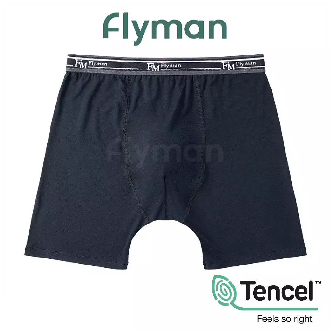 Flyman Celana Dalam Boxer Pria Panjang 3 PCS FM 3225