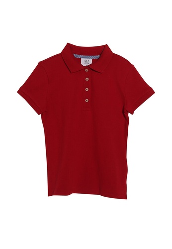 GAP red Uniform Polo Shirt 81142KA3E42EA6GS_1