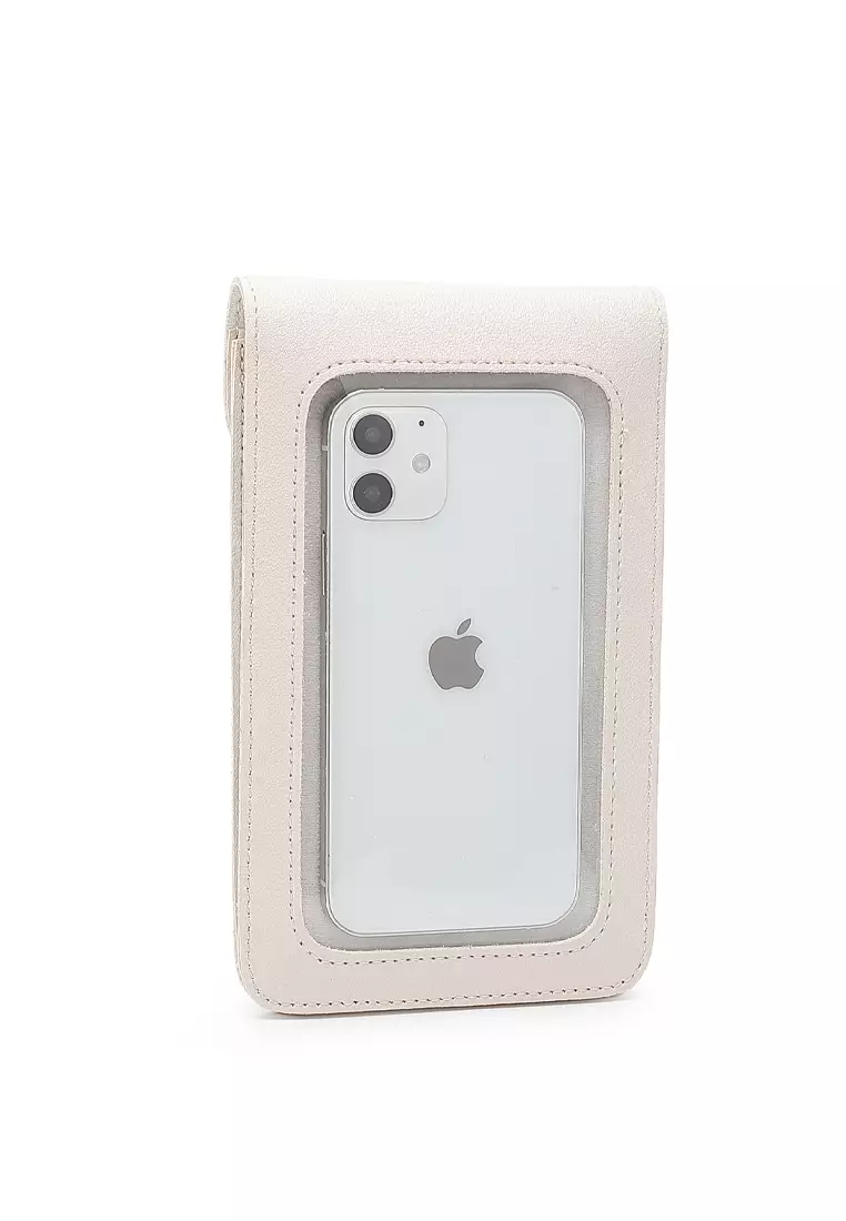 Women's Shoulder Sling Bag / Crossbody Bag - Beige