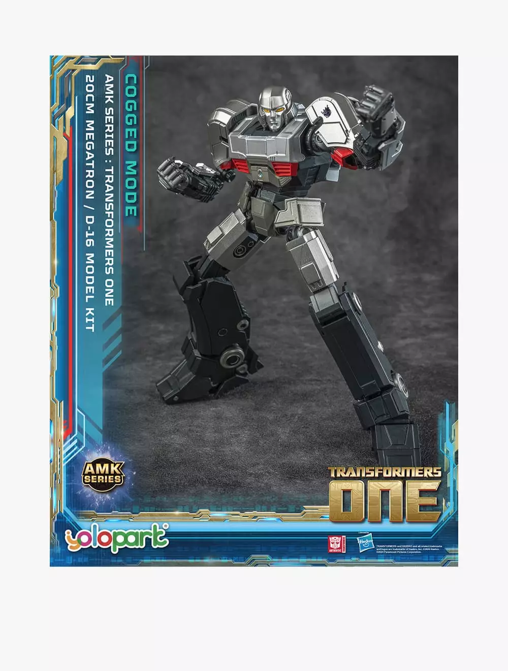 Yolopark TRA MV8 AMK : Series D-16 Model Kit Cogged Mode - YOLAMKM8MG