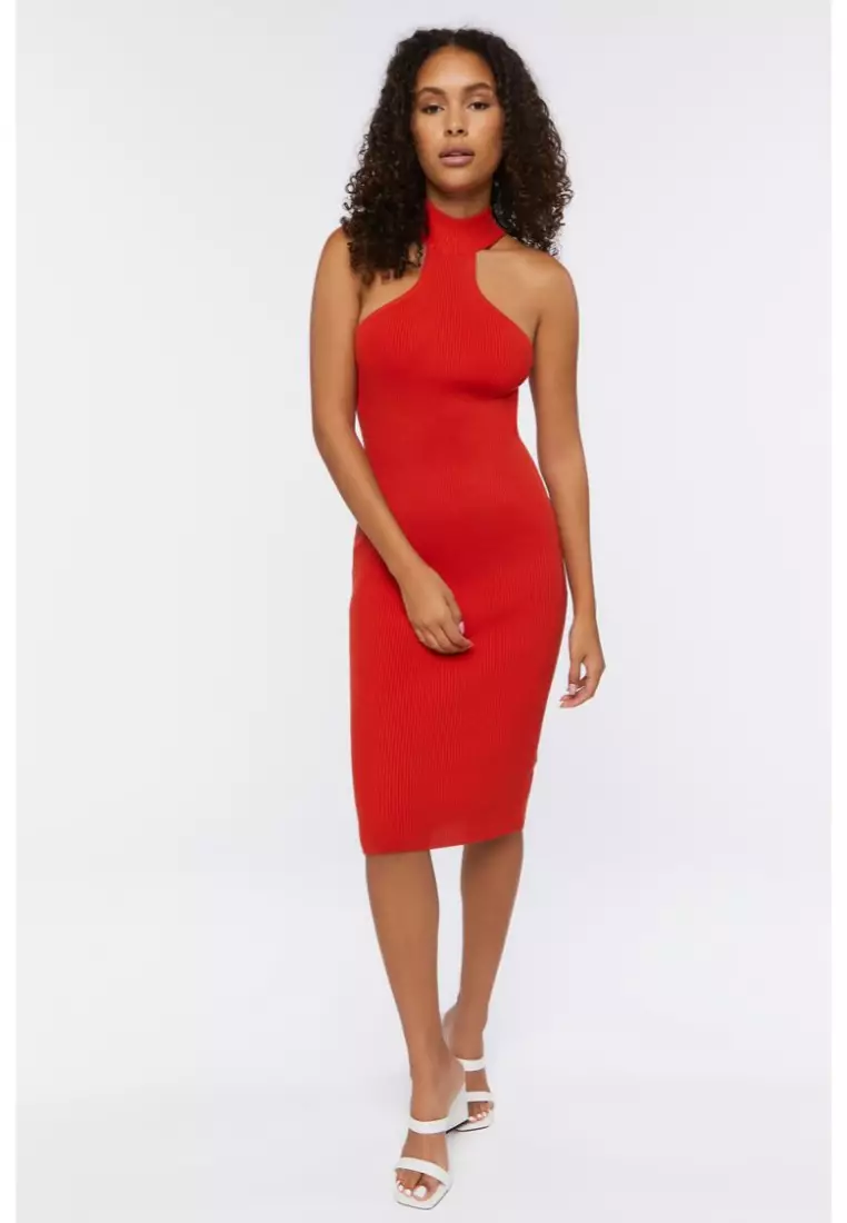 Forever 21 mock neck dress sales