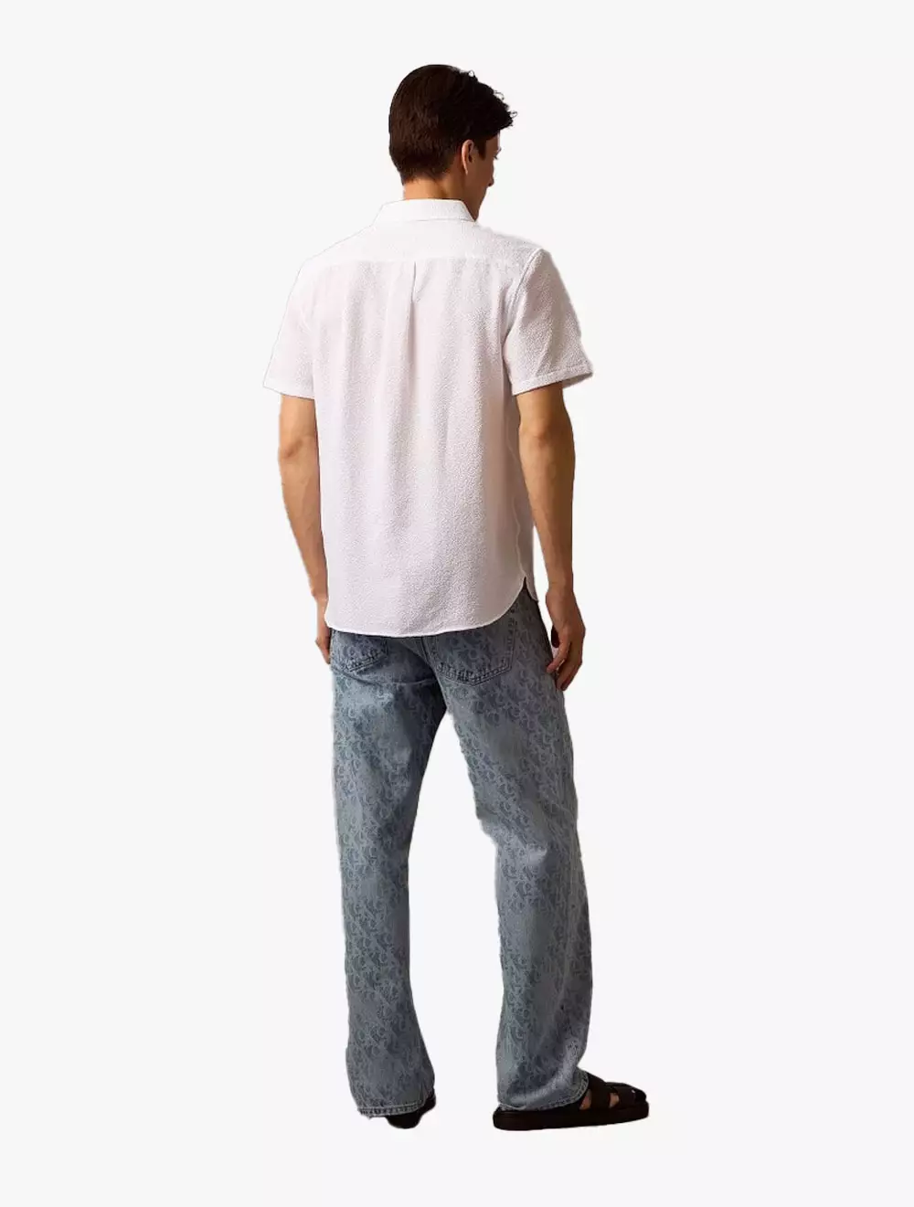 Calvin Klein - 90s Straight CK Monogram Jeans