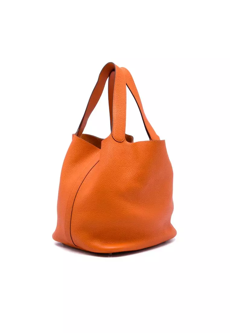 Pre-Loved Hermès Clemence Picotin Lock 26