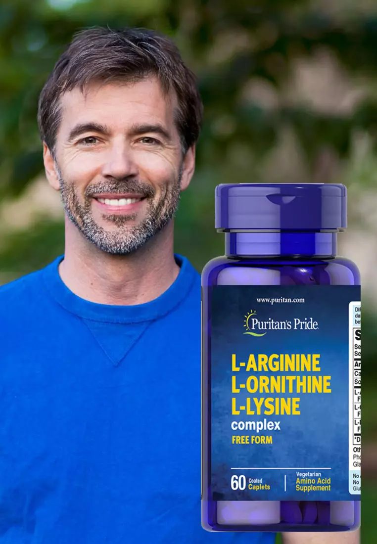 Buy Puritan's Pride Philippines LArginine LOrnithine LLysine 60