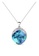 Her Jewellery blue and silver Tiffy Pendant (Blue) -  Made with premium grade crystals from Austria HE210AC65MIGSG_1