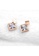 Air Jewellery gold Luxurious Love With Rhombus Earring In Rose Gold 1A2ACAC9C3AC14GS_5