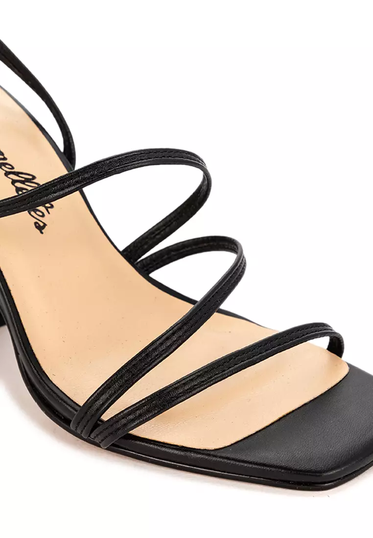 Strappy Block Heels