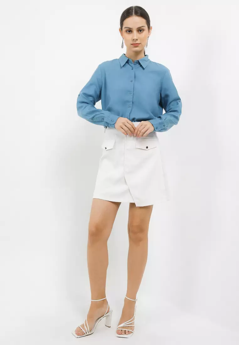 Cg Kemeja Katun Loose Fit