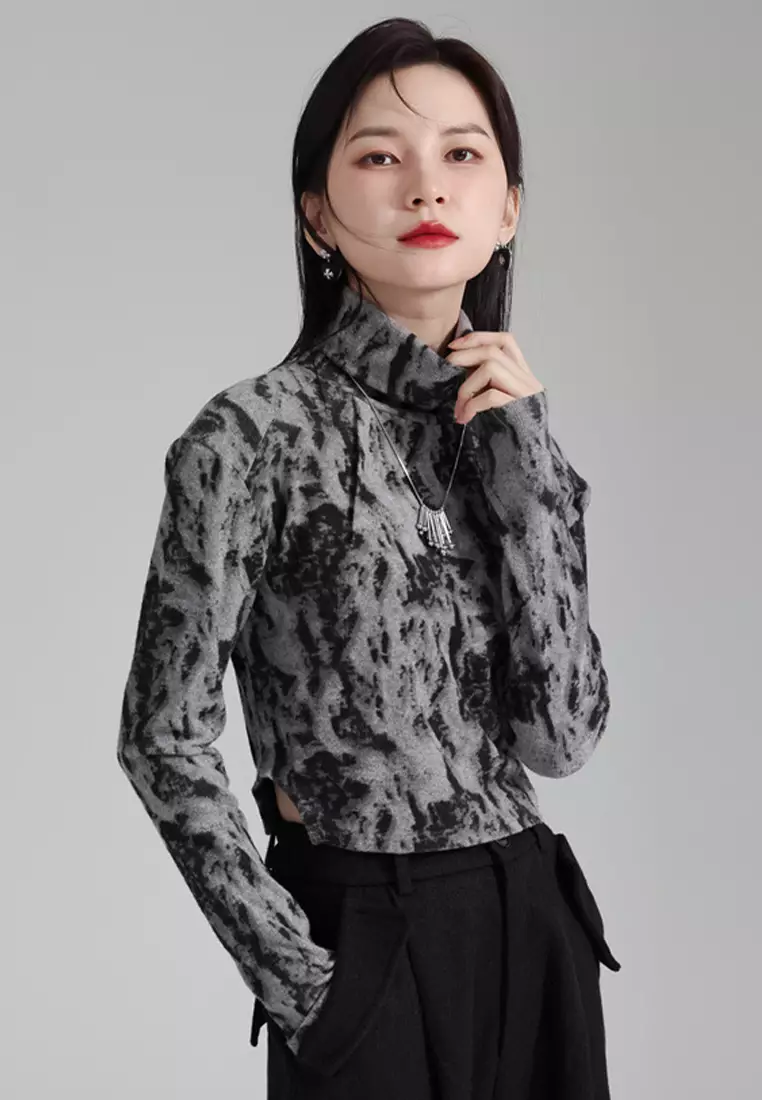 Tie best sale dye turtleneck
