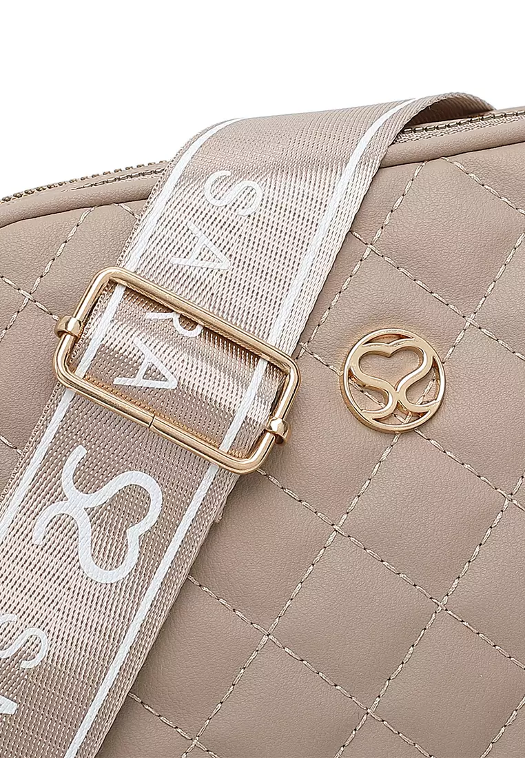 Women's Sling Bag / Crossbody Bag (Tas Selempang Wanita) - Cokelat