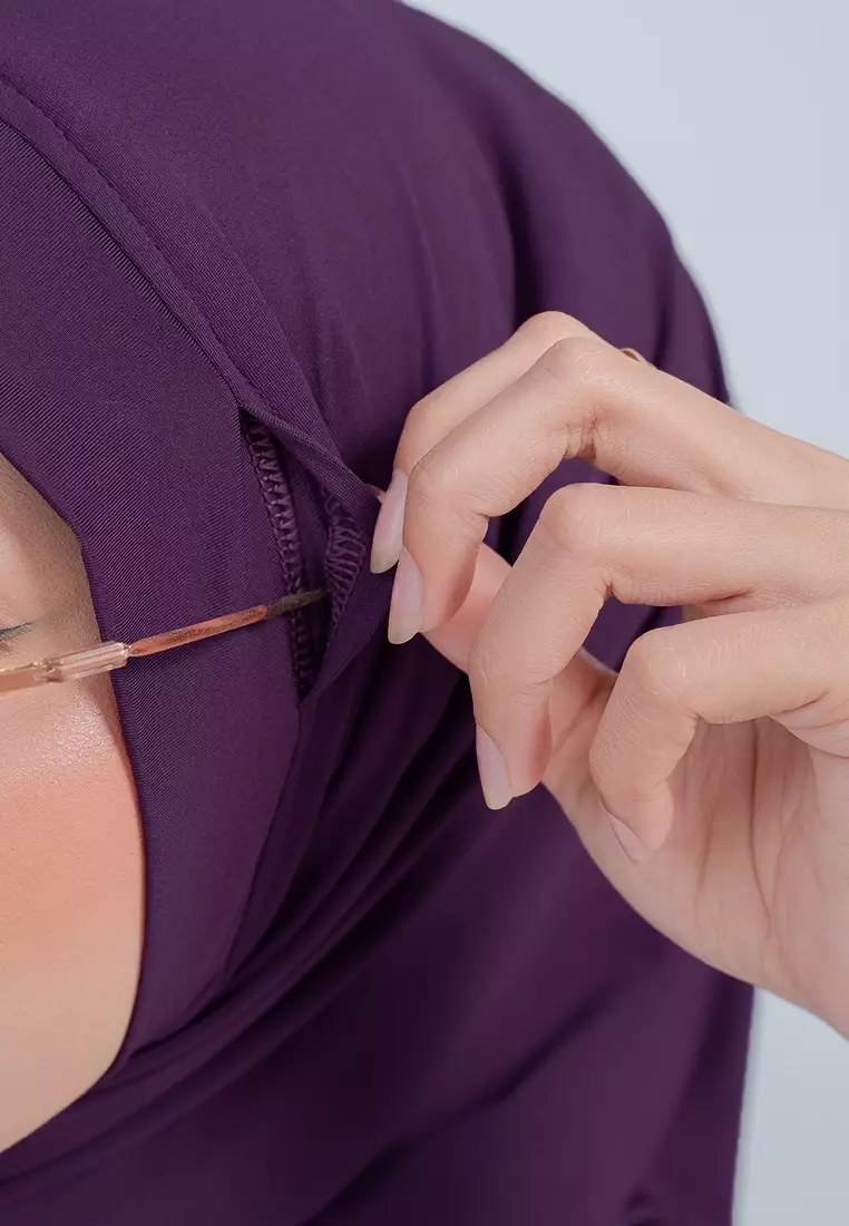 HIJAB INSTAN RANA - DARK PURPLE