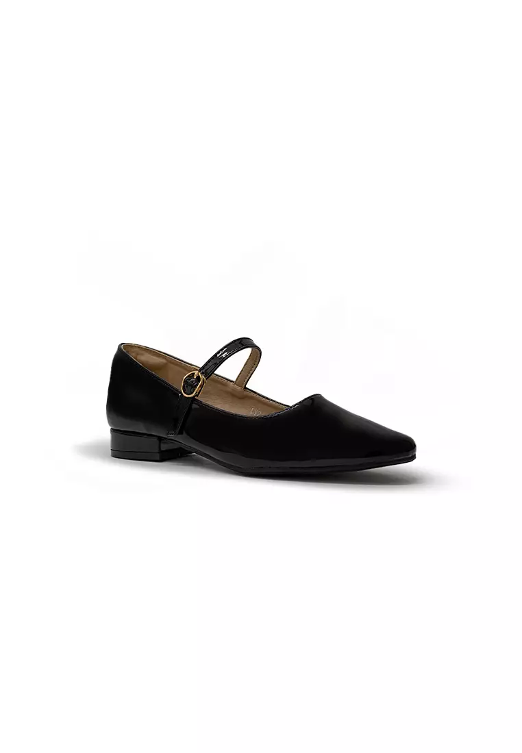 Women's Ballet Flats LY 29411 Black C79