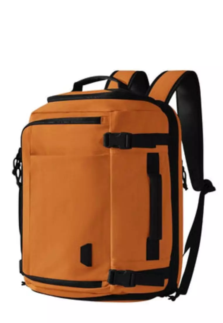 Bagsmart Blast Quick Access Carry On Travel Backpack Extended 38L (Tangerine)