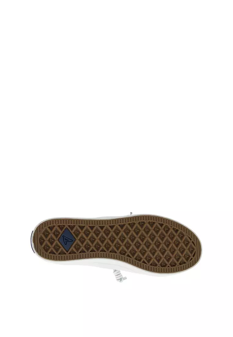 Women's Crest Vibe Platform Sneakers - White (13934085)