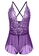 SMROCCO purple Jemma Plus Size Nightie Sleepwear PL8021 (Purple) 0C8ABAA7CD40DCGS_1