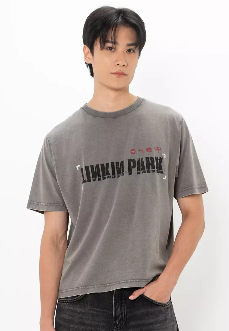 Cropped Fit Music T-Shirt