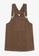 Monki brown Denim Dungaree Dress 95698AAA2D2A47GS_4