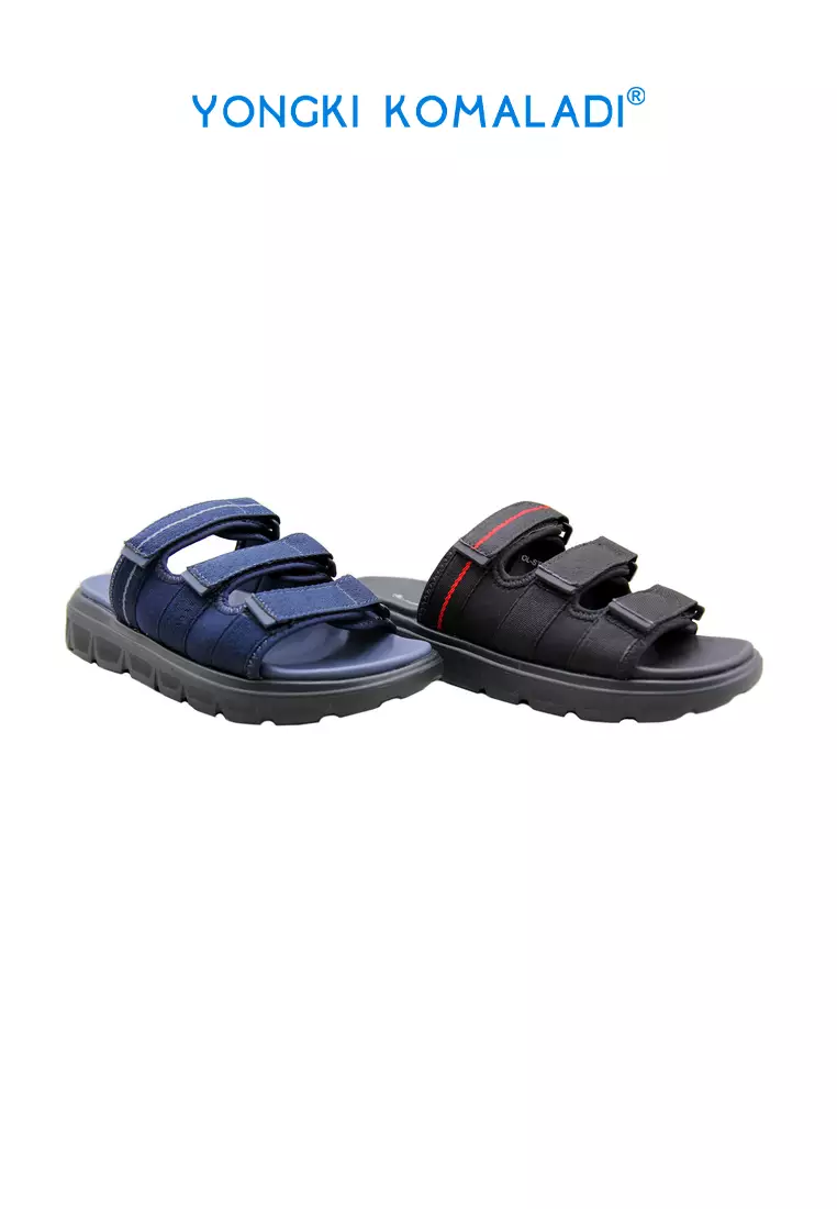 [ ORIGINAL ] YONGKI KOMALADI SANDAL OL-STV4902-23 HITAM