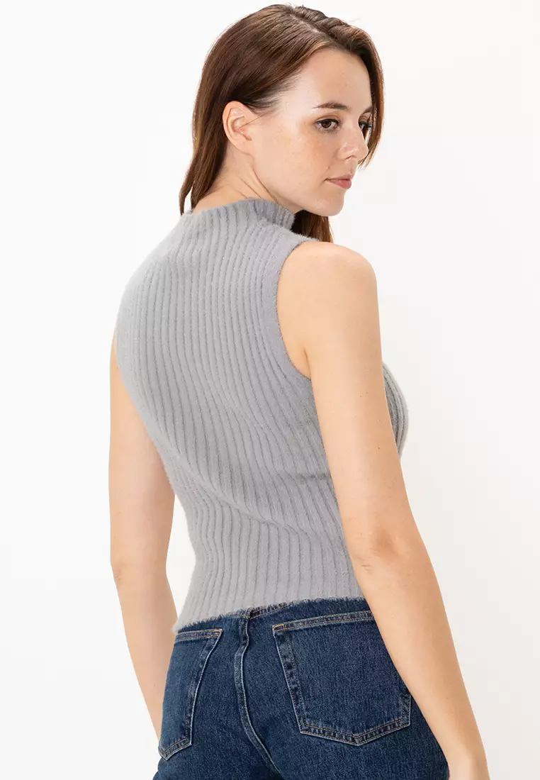 Lyra Funnelneck Pullover Top