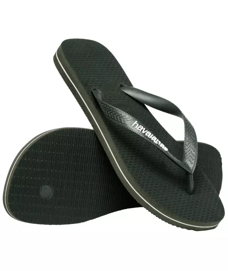 Havaianas 4896 Top Rubber Green Olive - Sandal Pria