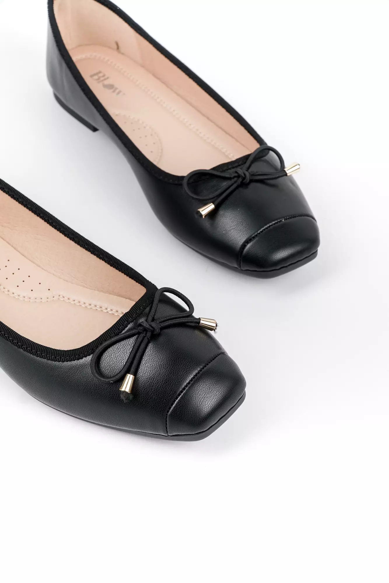 Blow BLNW 0102 Ayla Flats Shoes Wanita Sepatu Hitam Balet Women Shoes