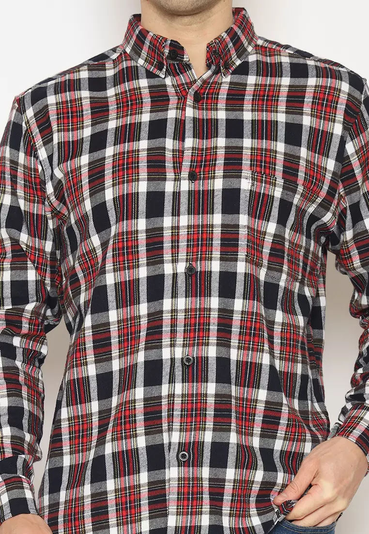 17SEVEN Kemeja Flanel 0237-DALMON