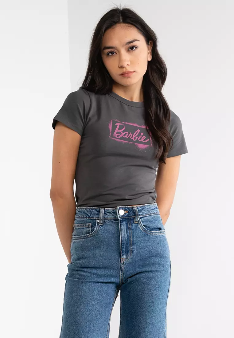 Barbie Fitted Longline Tee