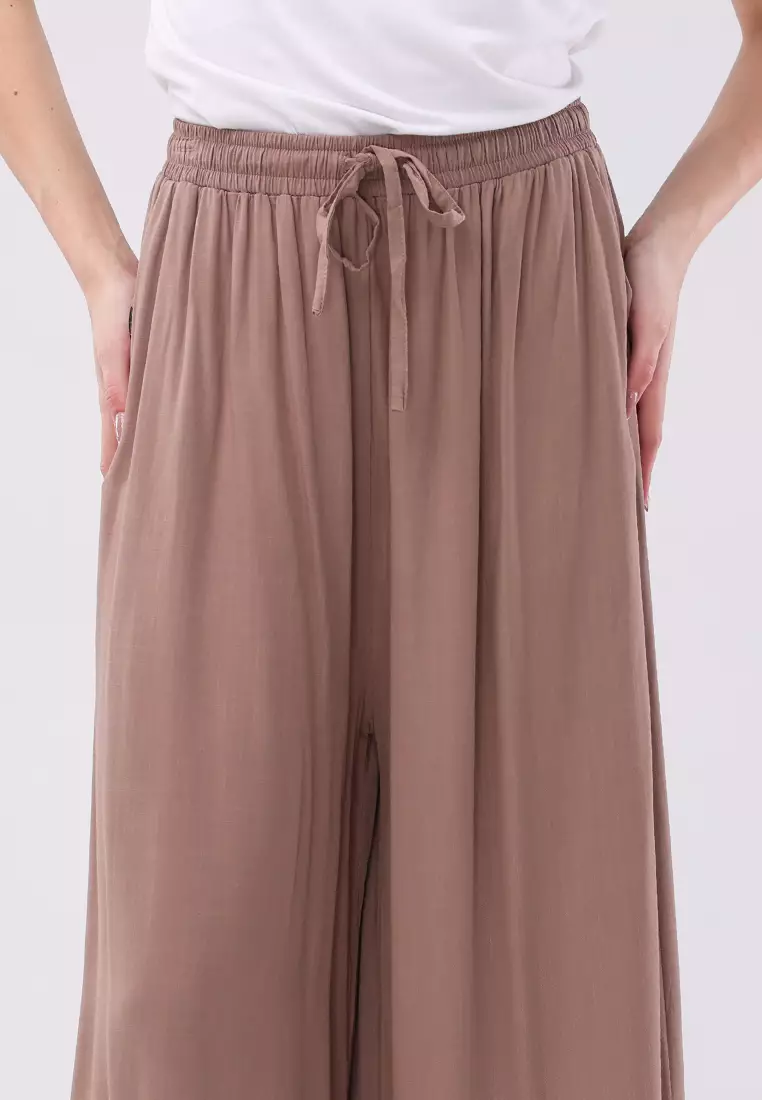 Soft Linen Cullotes Pants